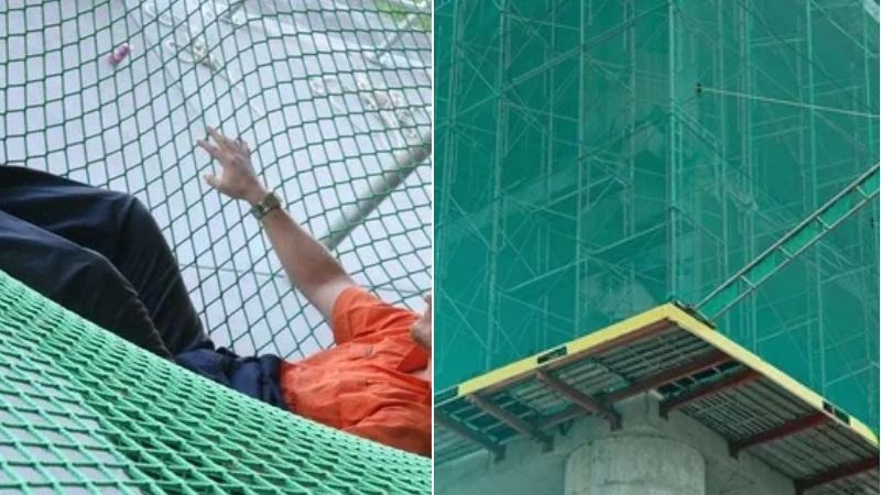 Construction Safety Nets in Bangalore. Call 8296599143 for Quote